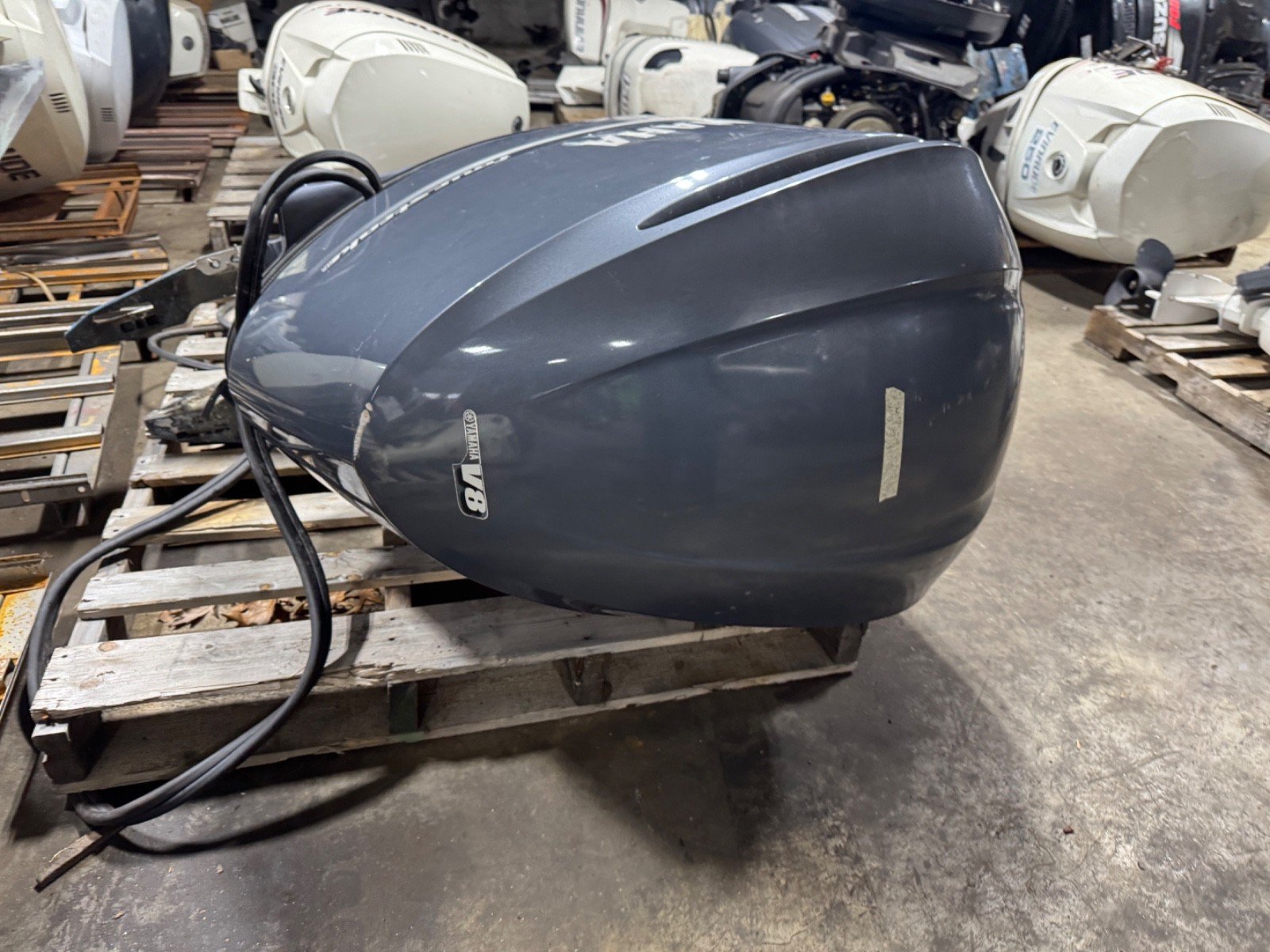 2010 Yamaha F350 V8 4-Stroke 25" Outboard Boat Motor Engine Runs Decent Shape