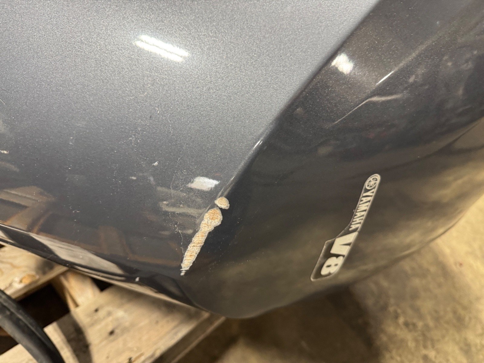 2010 Yamaha F350 V8 4-Stroke 25" Outboard Boat Motor Engine Runs Decent Shape