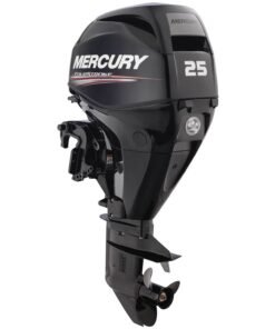 MERCURY 25HP ELPT EFI 4S Long (20") Shaft, Remote, Electric Start Mfg. 10/22