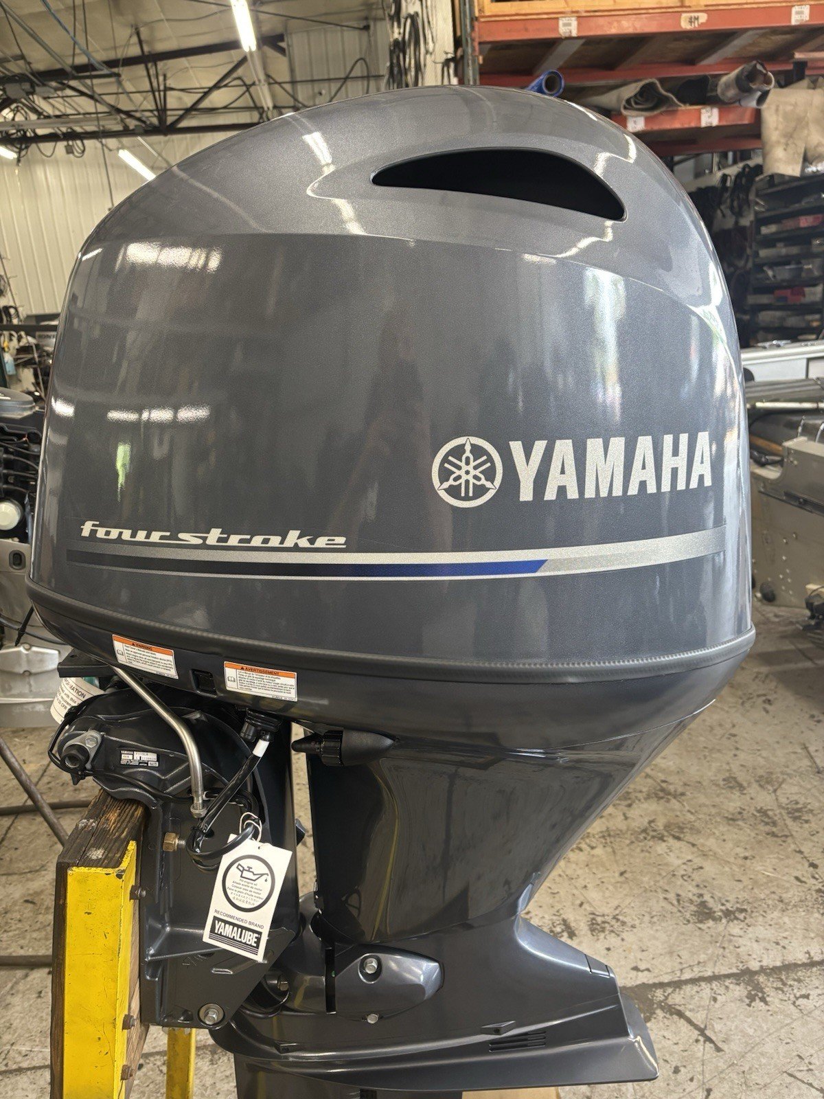 New Factory Warranty 2025 Yamaha 115 EFI four stroke long shaft remote/tiller