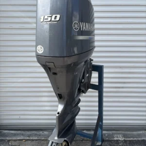 Used 2014 Yamaha F150XA 150 HP 4-Stroke Outboard Motor – 25″ (X) Shaft – 208 Hours