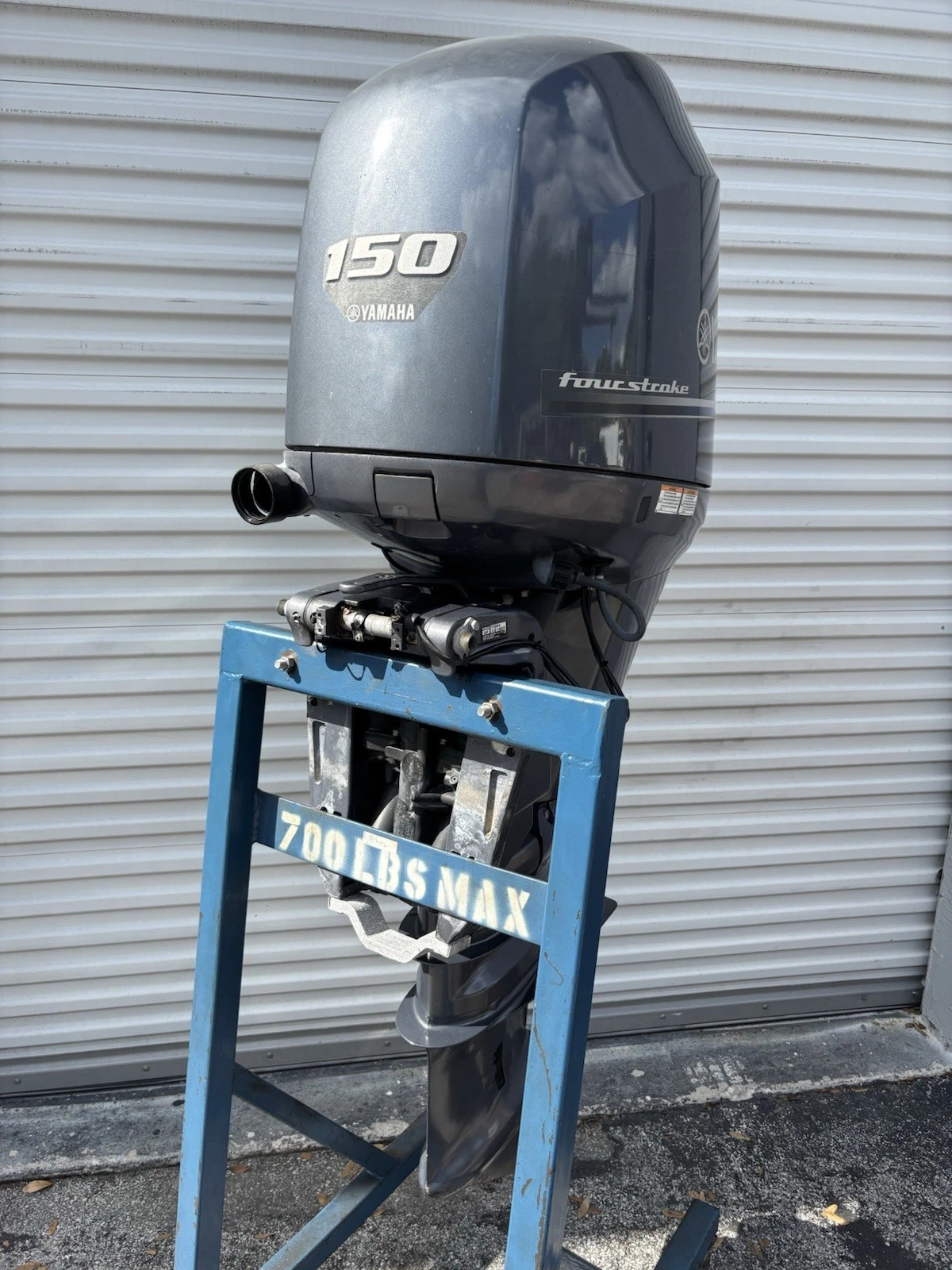 Used 2014 Yamaha F150XA 150 HP 4-Stroke Outboard Motor – 25″ (X) Shaft – 208 Hours - Image 3