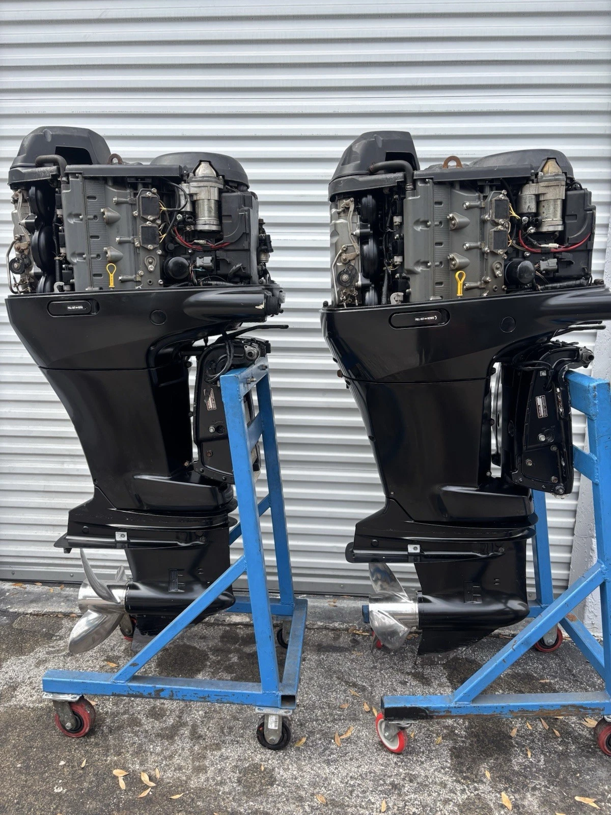 2006 Suzuki DF200 200HP 4-Stroke Outboard Motors Pair – 25” Shafts – 632 Hours ( price is for both motors ) - $5550 for one - Image 2